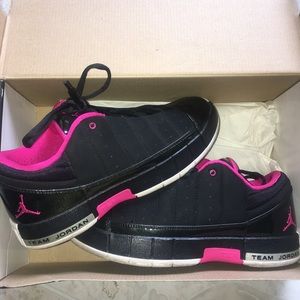 Jordans Black/Pink